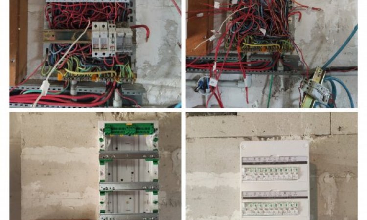 Remise aux normes d'un tableau électrique à Genay